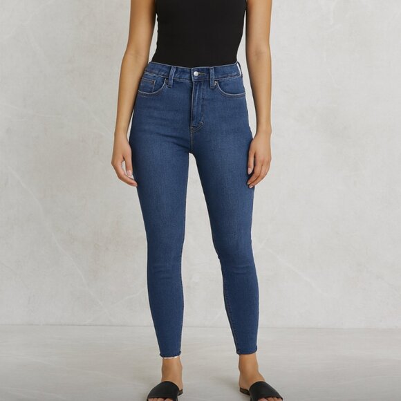 BDG Super High Rise Twig Ankle Jeans Skinny Stretch Denim Urban Outfitters 27 - Picture 1 of 8